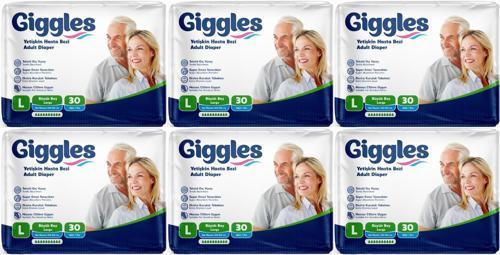Hasta Bezi Yetişkin Bel Bantlı Tekstil Yüzey Büyük - Large (L) 180 Adet (6PK*30)