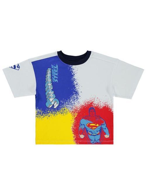 Süperman Baskılı 2-5 Yaş Tişört - Beyaz2-3 Yaş