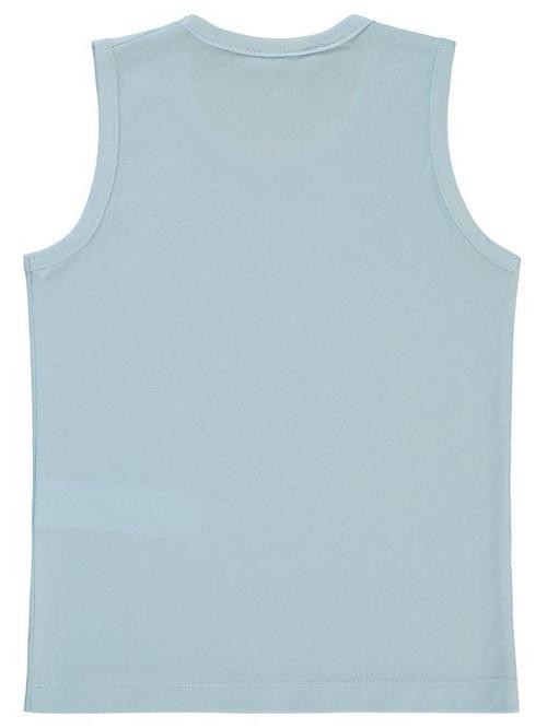 Surfer Beach Baskılı 2-5 Yaş Tişört - Mavi3-4 Yaş