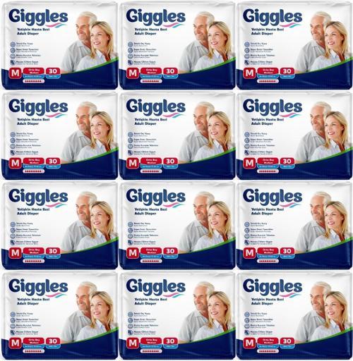 Hasta Bezi Yetişkin Bel Bantlı Tekstil Yüzey Orta - Medium (M) 360 Adet (12PK*30)