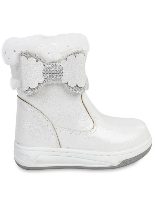 Kürklü Vakko - Numara Bot ve Çizme - Beyaz23