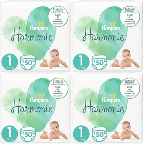 Pampers Harmonie Bebek Bezi Beden:1 (2-5Kg) Yeni Doğan 200 Adet Avantaj Ultra Fırsat Pk