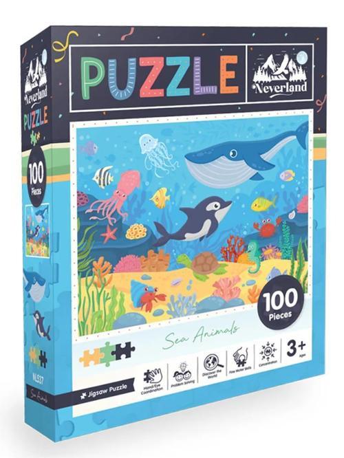 Neverland 100 Parça - Sea Animals (Deniz Hayvanları) - StandartStandart