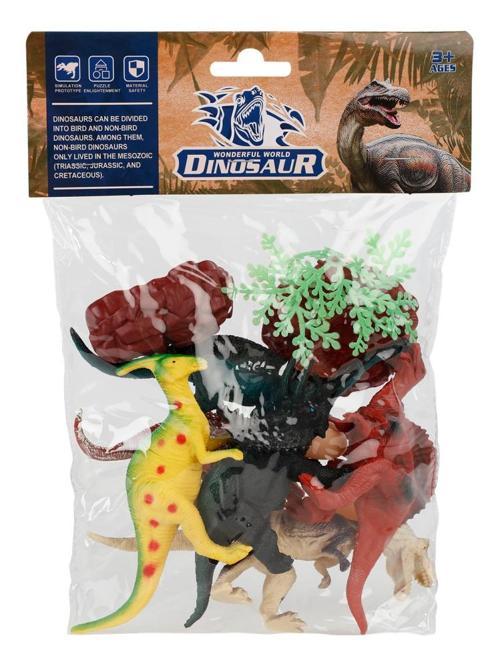 poşetli dinazor set Figür Oyuncaklar - StandartStandart