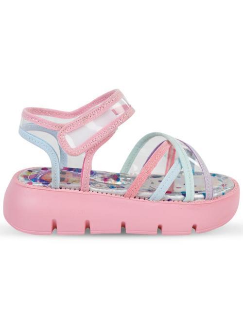 Dolgu Topuk 26- Numara Sandalet - Pembe27