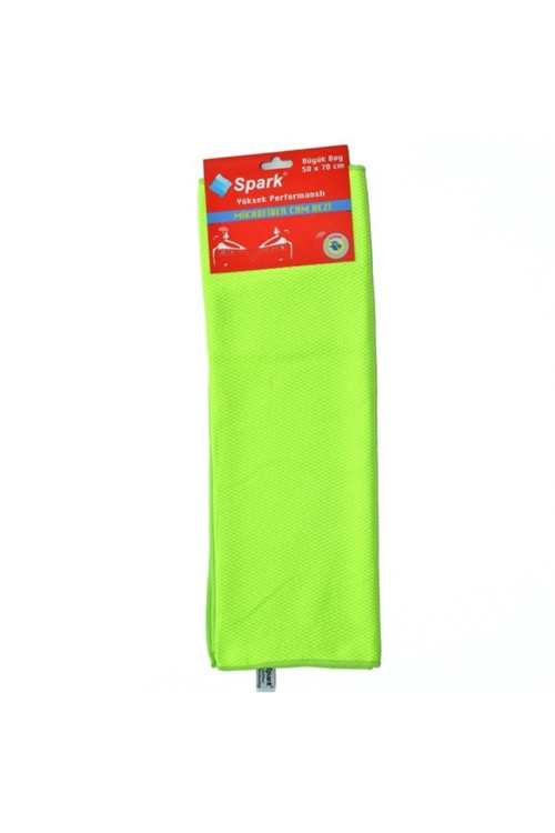 Mikrofiber Cam Bezi Yeşil 50 X 70 Cm