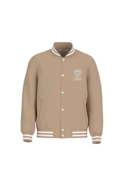 Emblem Erkek Bej Bomber Ceket M5YL18WHEY0-G1FE