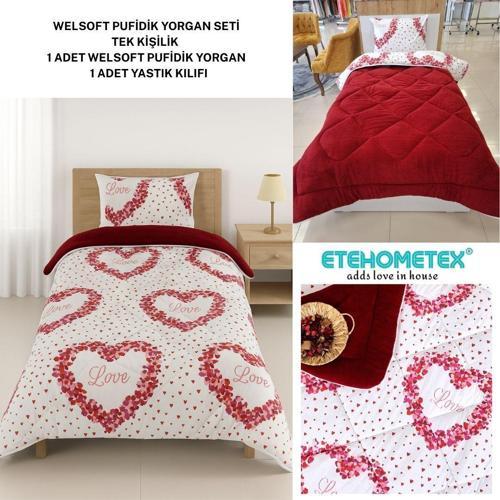 TEK KİŞİLİK LÜX WELSOFT YORGAN SETİ