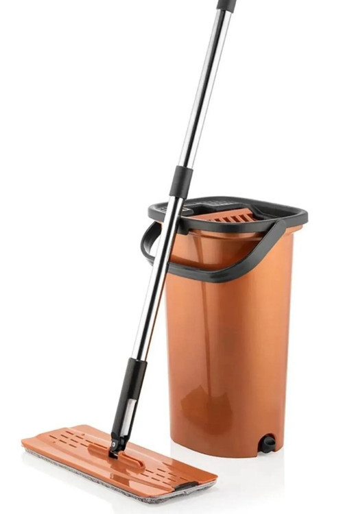 Temizlik Mop Set Portatif Paspas Toz Temizleme Fırçası Yeni Nesil Pratik Değişebilir Baş Kovalı
