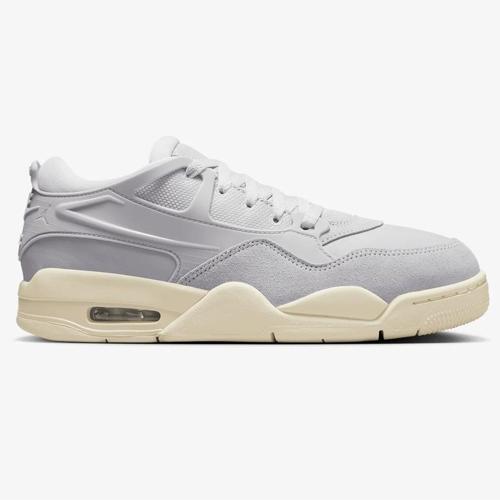 Air Jordan 4 RM Leather Sneaker Hakiki Deri Günlük Spor Ayakkabı Gri