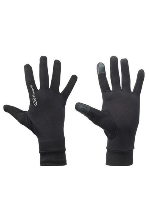 Koşu Eldiveni Dokunmatik Unisex Bisiklet Motosiklet Siyah Hafif Sporcu Futbol Antrenman