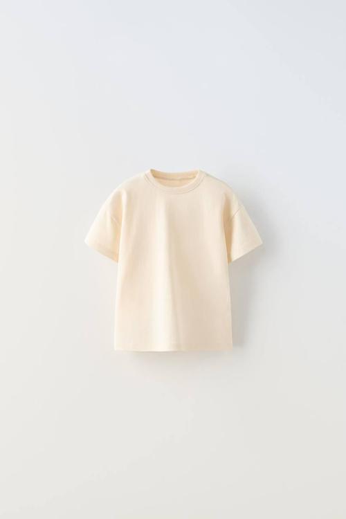 La Ciel Paris Basic Tişört – Krem