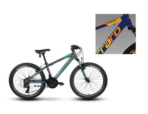 FORCE 400 ERKEK DAĞ BİSİKLETİ 325H V 24 JANT 21 VİTES MAT PETROL KIRMIZI TURUNCU