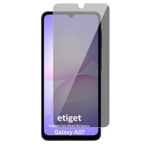 Samsung Galaxy A07 Hayalet Cam Ekran Koruyucu – 9H Ultra Koruma