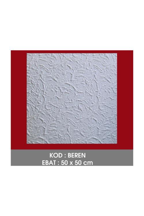 Tavan Kaplama Paneli 50X50 10.M2 40.Adet Beren Modeli