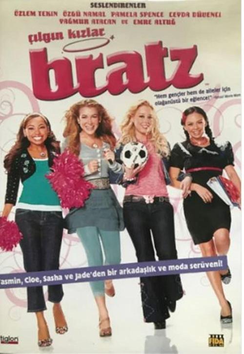Çılgın Kızlar - Bratz ( Türkçe Dublaj ) ( Ambalajında - Sıfır ) DVD