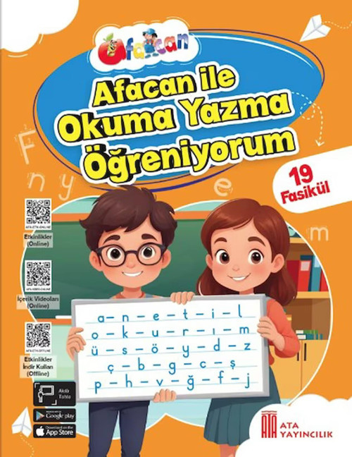 1. Sınıf Afacan Okuma Yazma Seti 2025