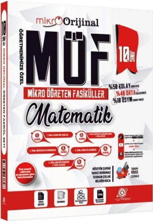 10. Sınıf Matematik MÖF Mikro Öğreten Fasiküller Set