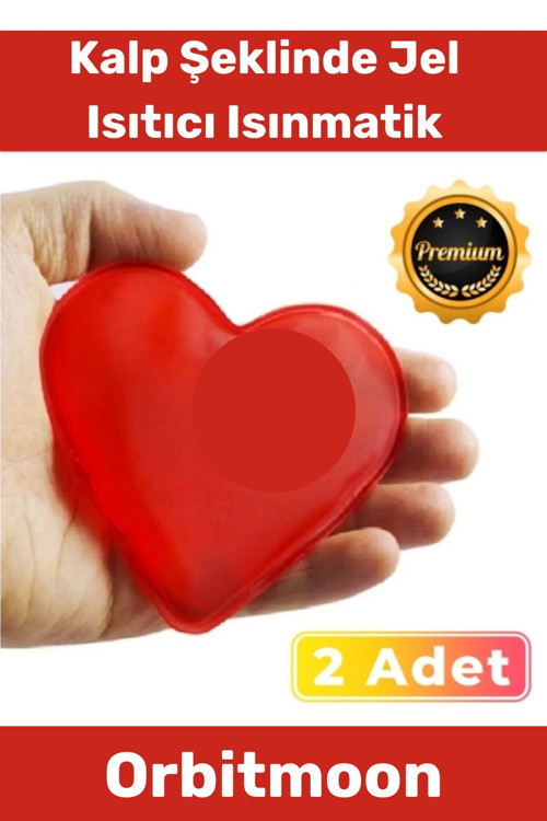 Özel Üretim Yeni Seri Kalp Şeklinde Jel Isıtıcı Pratik El Isıtıcısı Isınmatik Cep Sobası 2'li Set