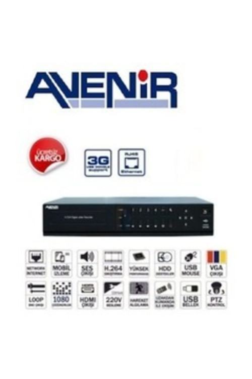 4 Kanal Av-Tc04N Hybrit Kamera Kayıt Cihazı