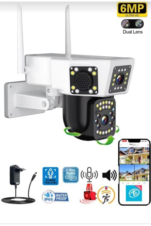 -3014 6 Mp Dual Lens Wifi Hareketli Kamera
