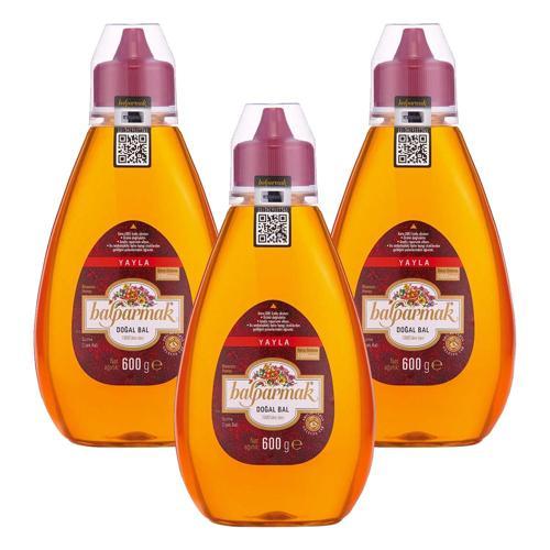 Yayla Çiçek Balı 600 gr Çıt Kapak x 3 Adet