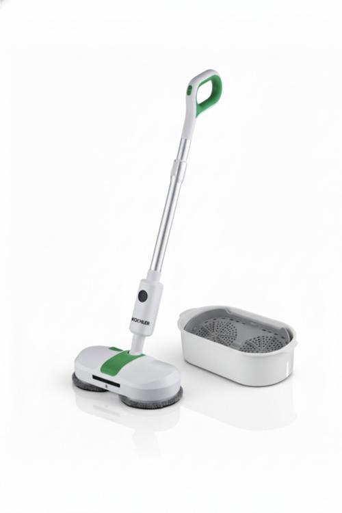 Kablosuz Elektrikli Mop T35 – Şarjlı Sessiz Elektrikli Paspas, Yıkanabilir Pedli (260 ml Su Hazneli)