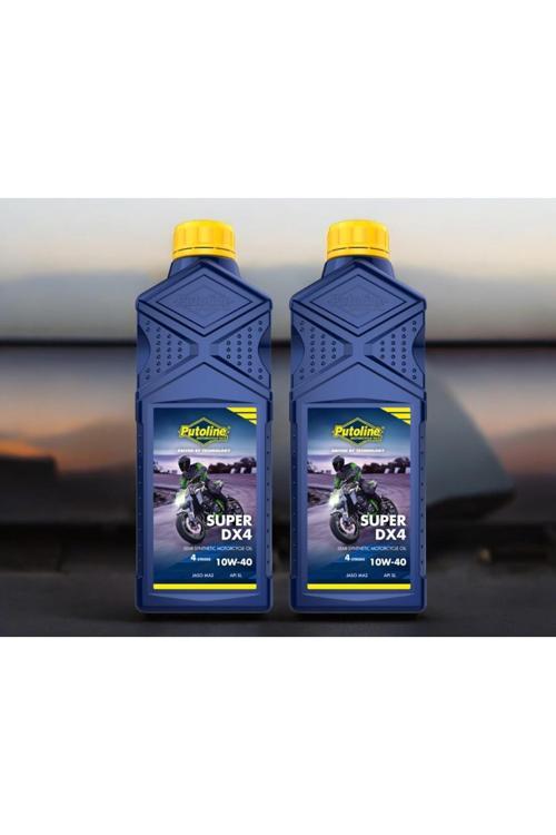 🏍️ 2'li Set – Putoline Super DX4 10W-40 2L – Üstün Koruma ve Performans! 🚀