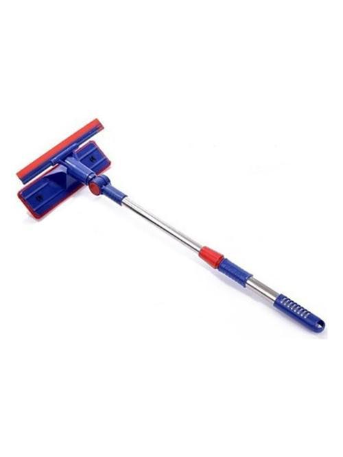 BAYSA Çekçekli Çift Taraflı Cam Silme Aparatı Mikrofiber Bezli Silecek