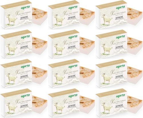 El Yapımı Doğal Sabun 150GR Keçi Sütü (12 Li Set)