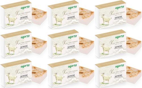 El Yapımı Doğal Sabun 150GR Keçi Sütü (9 Lu Set)