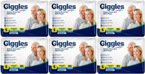 Hasta Bezi Yetişkin Bel Bantlı Tekstil Yüzey Küçük - Small (S) 180 Adet (6PK*30)