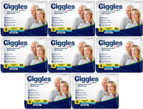 Hasta Bezi Yetişkin Bel Bantlı Tekstil Yüzey Küçük - Small (S) 240 Adet (8PK*30)