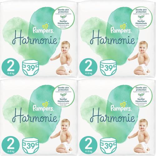 Pampers Harmonie Bebek Bezi Beden:2 (4-8KG) Mini 156 Adet Avantaj Ultra Fırsat Pk