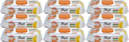 Easy Clean Yüzey Temizlik Mutfak Havlusu -Mendili  50 Yaprak Portakal Yağlı (9Lu Set) 450Yprk