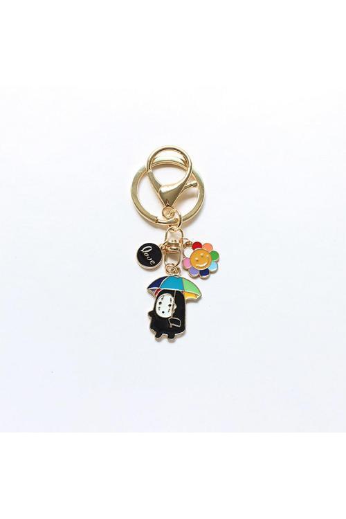 No Face (Kaonashi) Figürü Charm Anahtarlık
