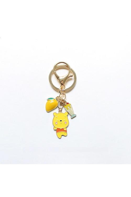 Winnie Figürlü Charm Anahtarlık
