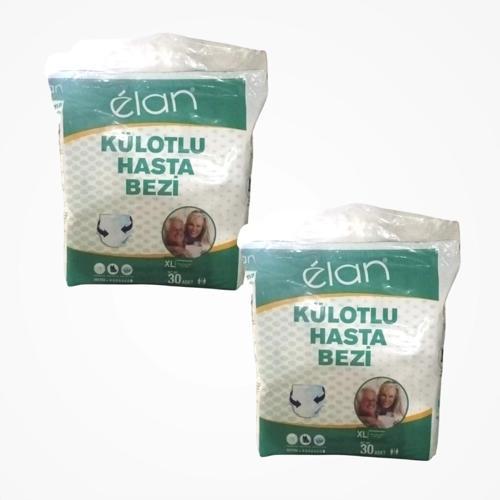 Emici Külot v Extra Large (XL) Hasta Bezi | 2 x 30'lu Paket (60 Adet)