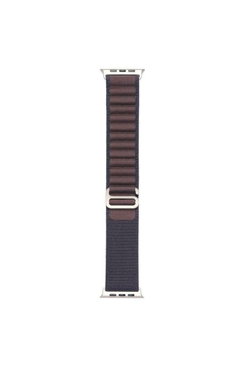Watch 10 42Mm Uyumlu Zore Krd-74 Hasır Kordon-Koyu Mor