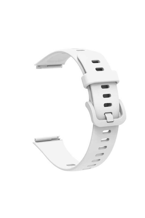 Huawei Band 7 Krd-71 Uyumlu Zore Kordon-Beyaz