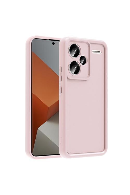 Redmi Note 13 Pro Plus Kılıf Kamera Korumalı Kth Ananas Kapak - Pembe