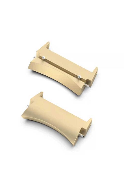 Galaxy Watch 4 40Mm 20Mm Metal Kordon Dönüştürücü Clo- Gold