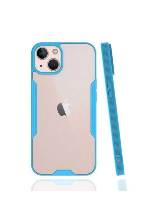İphone 13 Mini Uyumlu Parfe Kılıf-Mavi