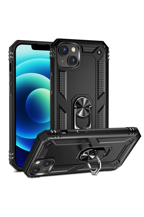 Apple İphone 15 Uyumlu Kılıf Vega Kapak, Siyah