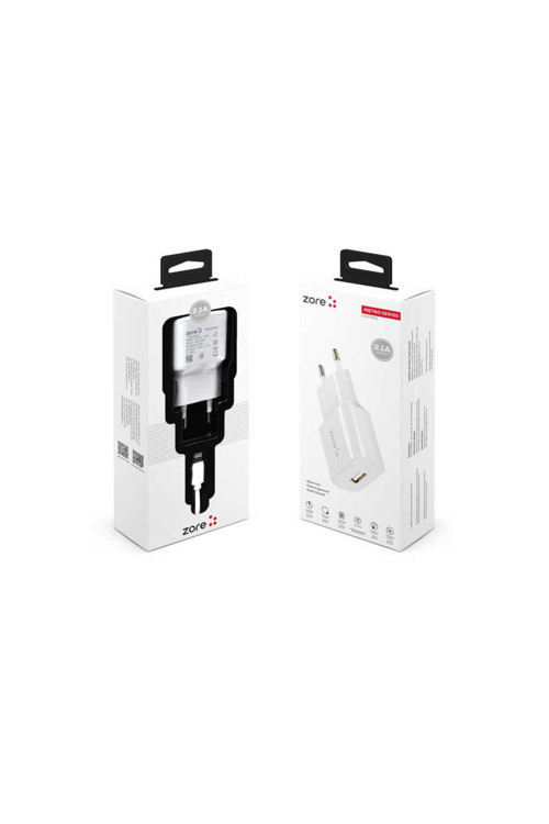Tbc Metro Serisi Zr-Tc01 Lightning 2 İn 1 Şarj Seti - Beyaz