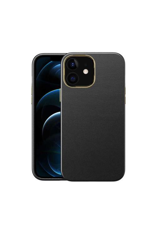İphone 12 Uyumlu Zore Natura Kılıf-Siyah
