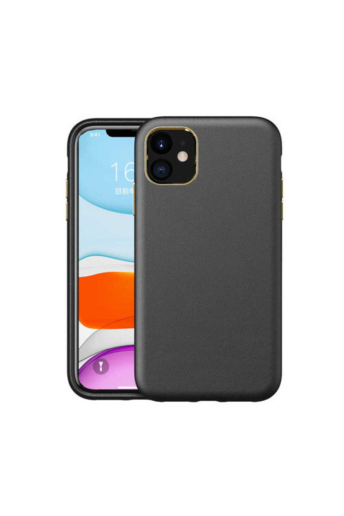 İphone 11 Uyumlu Natura Kılıf-Siyah