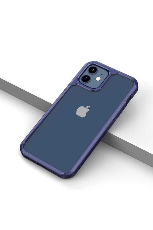 İphone 11 Uyumlu Roll Kılıf-Mavi