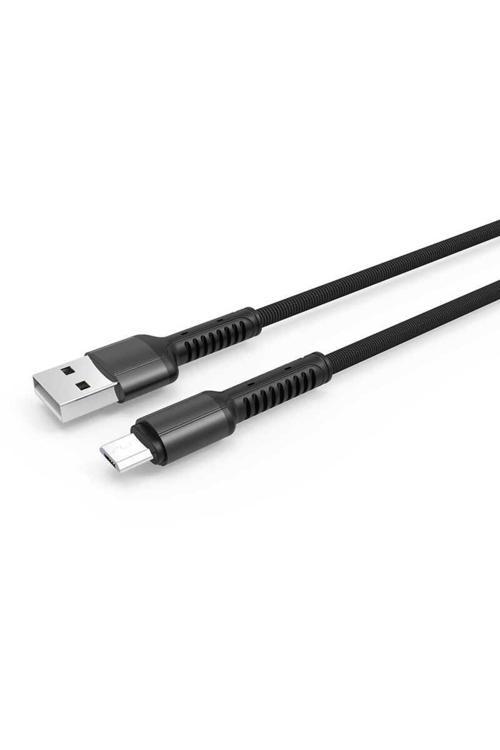 Gri Ls66 Micro Usb Kablo-