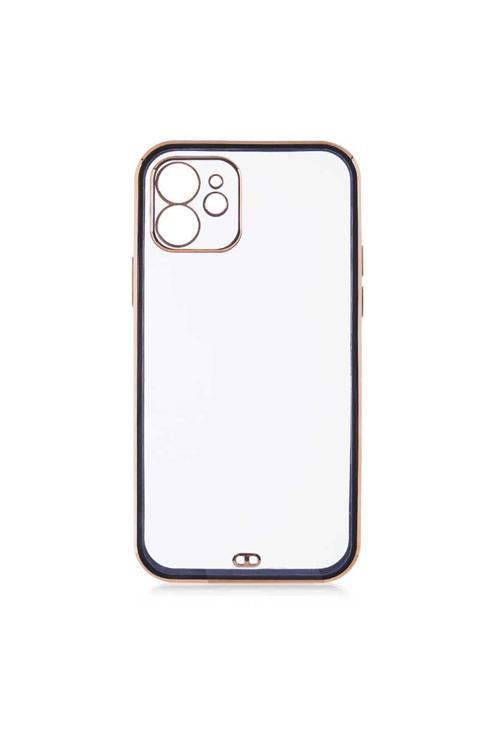 İphone 12 Uyumlu Voit Clear Kılıf-Siyah